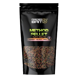 FeederBait Pellet 2mm Tutti & Frutti Green/Black/Red
