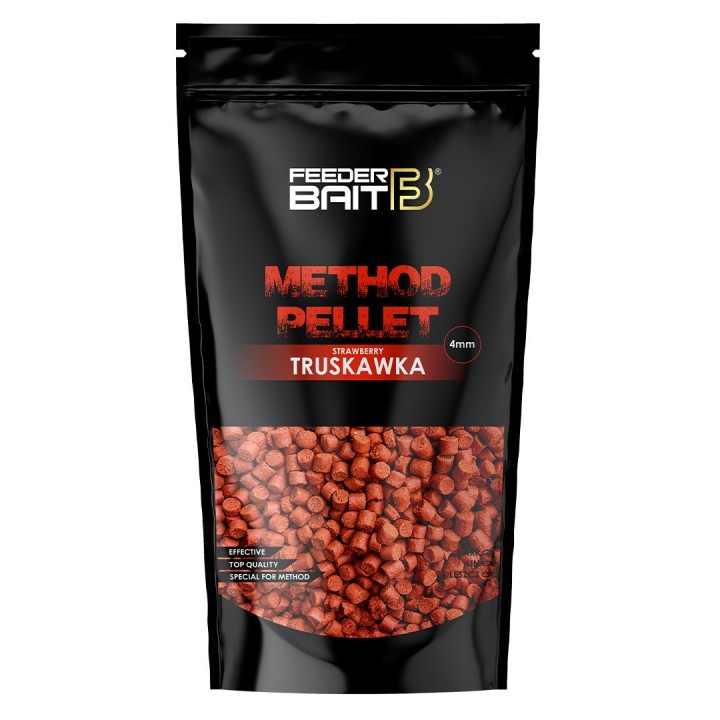 Feeder Bait Pellet 4 mm Truskawka